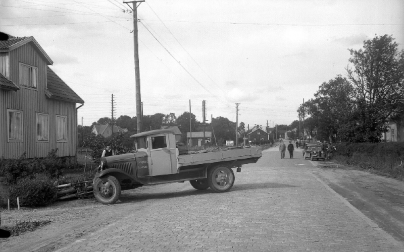 Olycka på kånnavägen år 1938