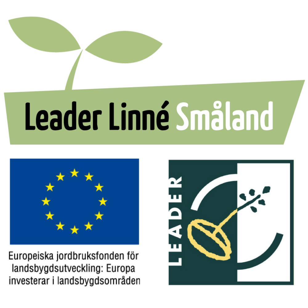 Logotyp för EU och leader Linne