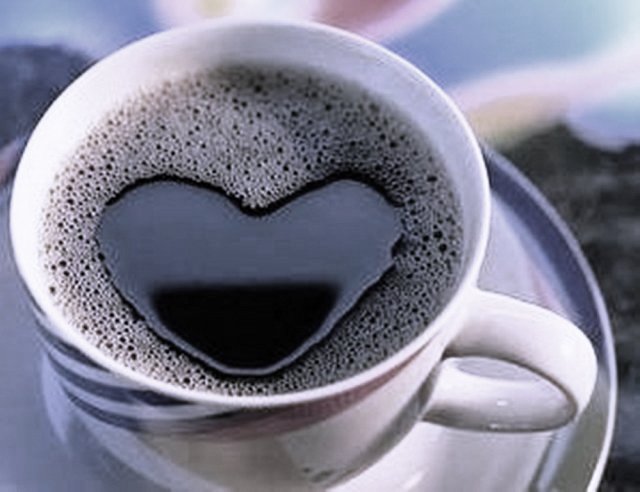 Kaffekopp med hjärta